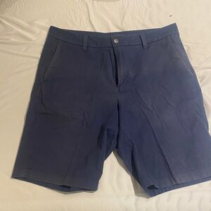 lululemon athletica Navy Flat Front Shorts